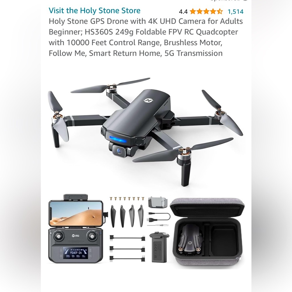 GPS Drone with 4K Camera